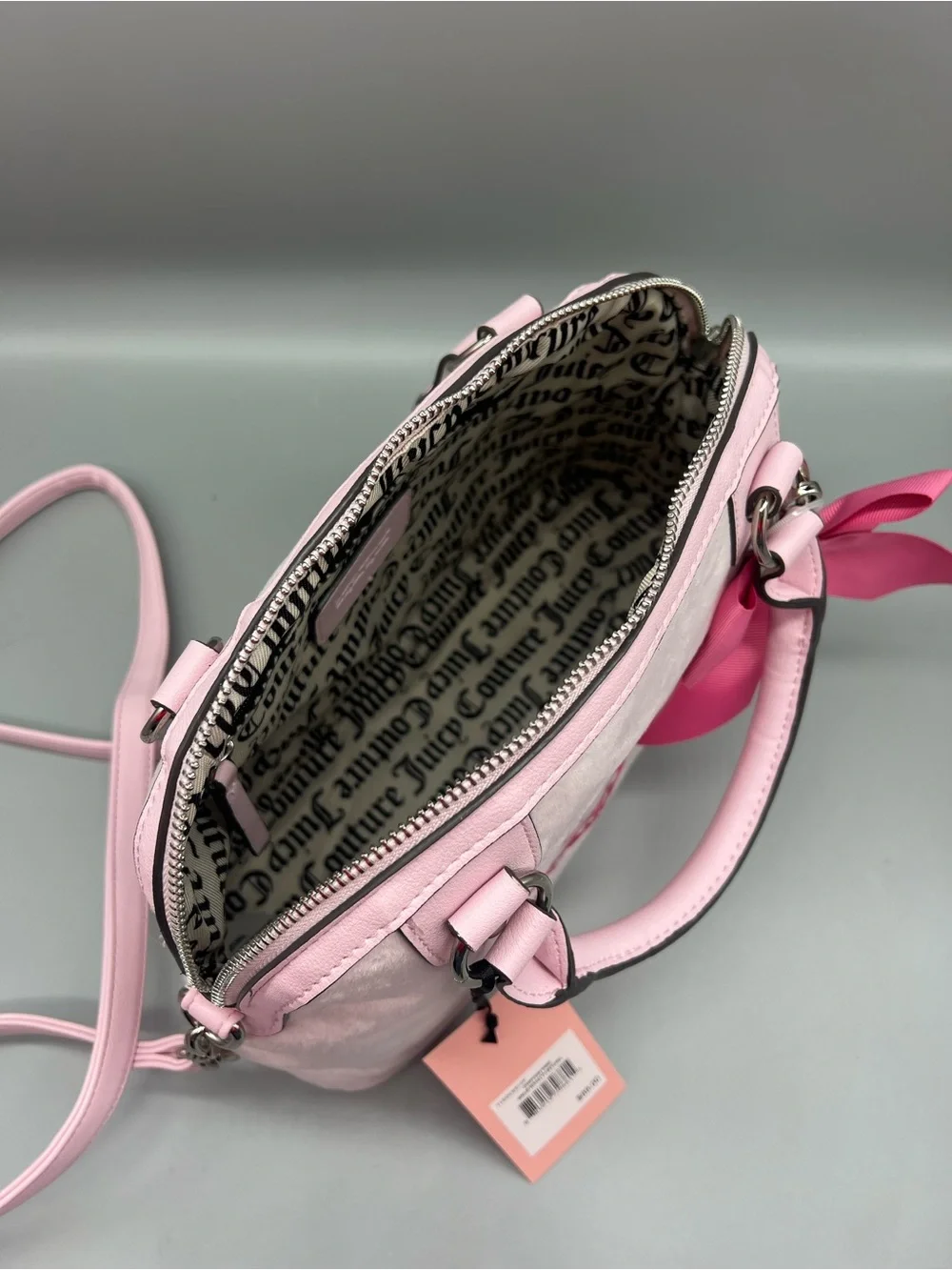 Juicy couture girlie royalty satchel purse